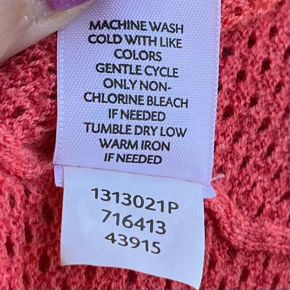 •J.Jill• Open Front Lightweight Cardigan Sweater - Size XL - Picture 7 of 8